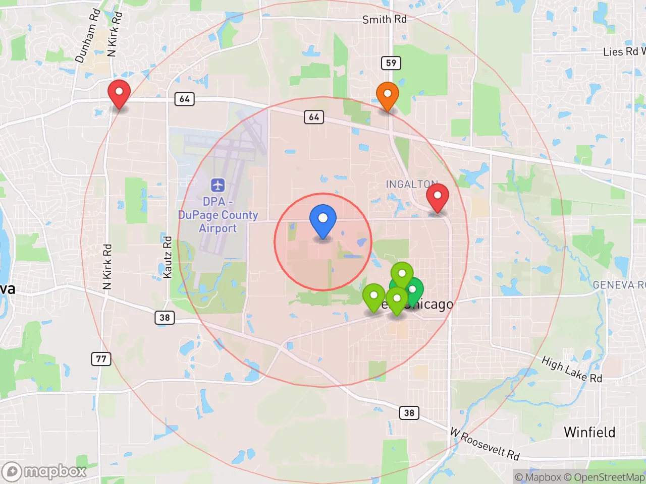 Hood Index scan area