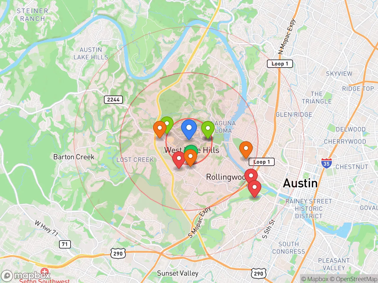 Hood Index scan area