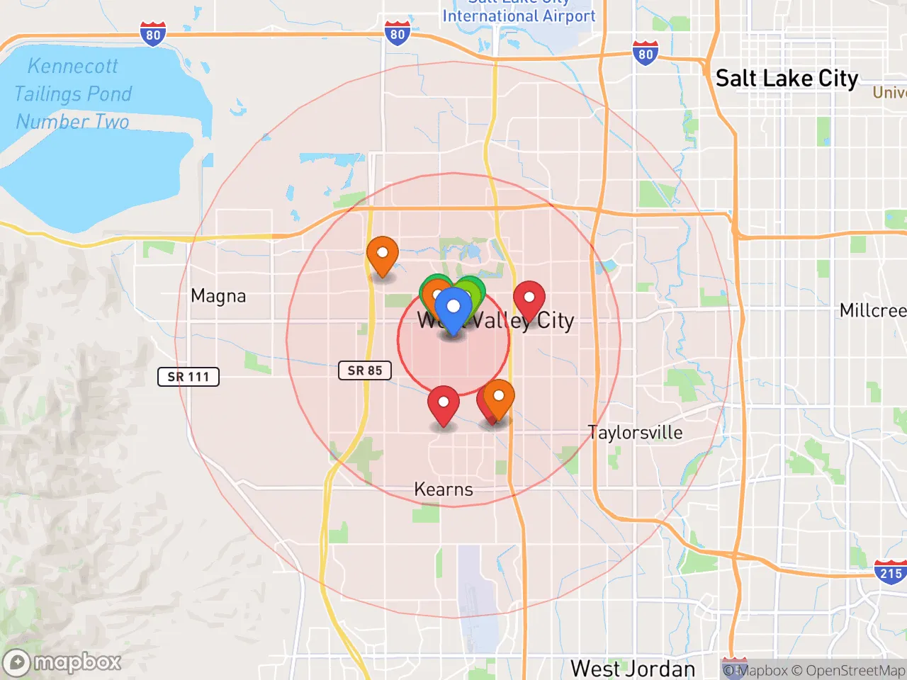 Hood Index scan area