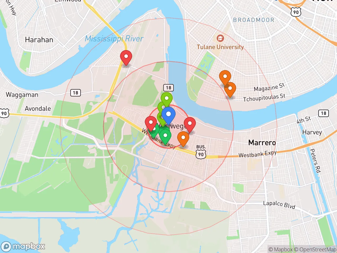 Hood Index scan area