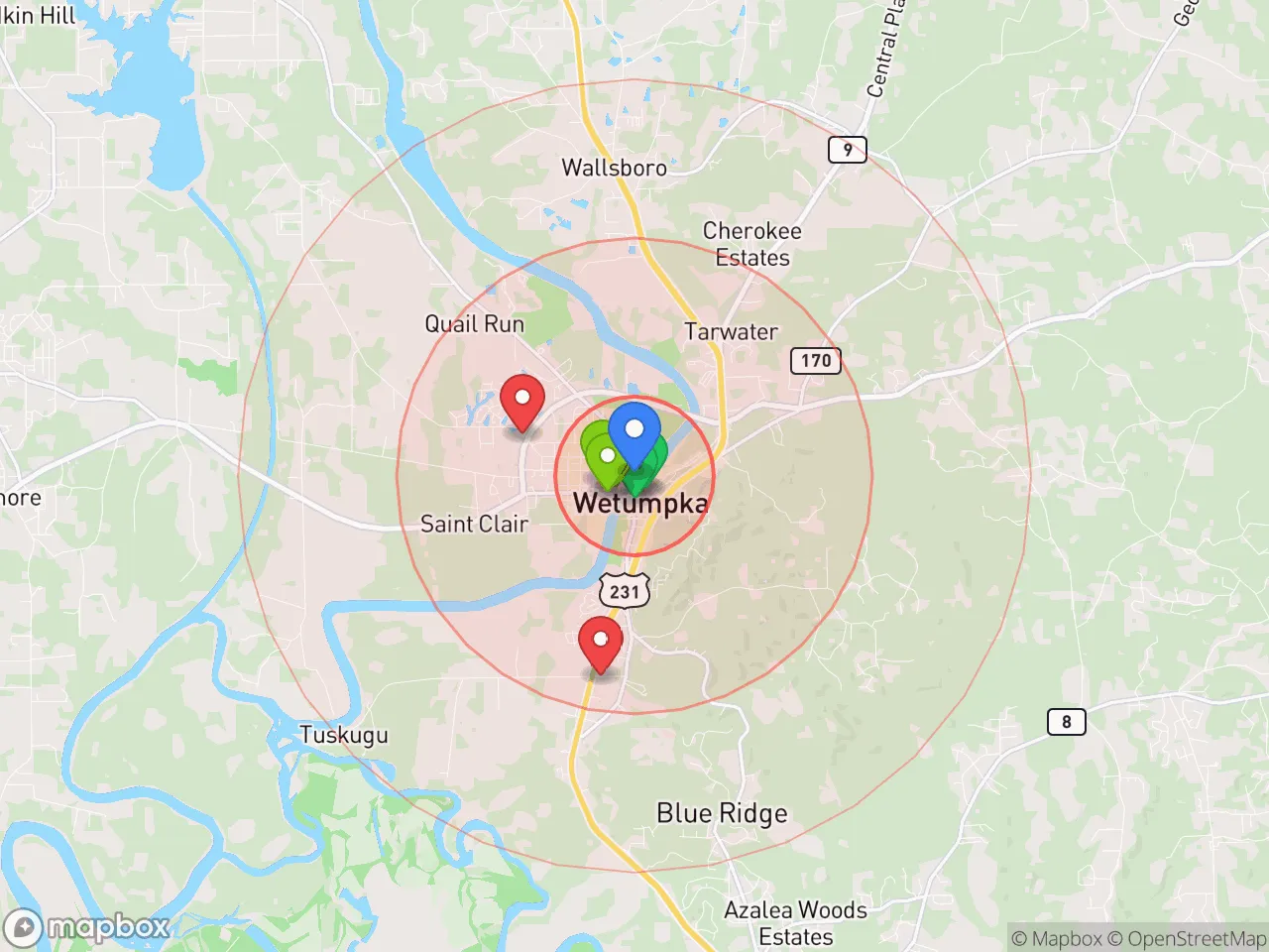 Hood Index scan area
