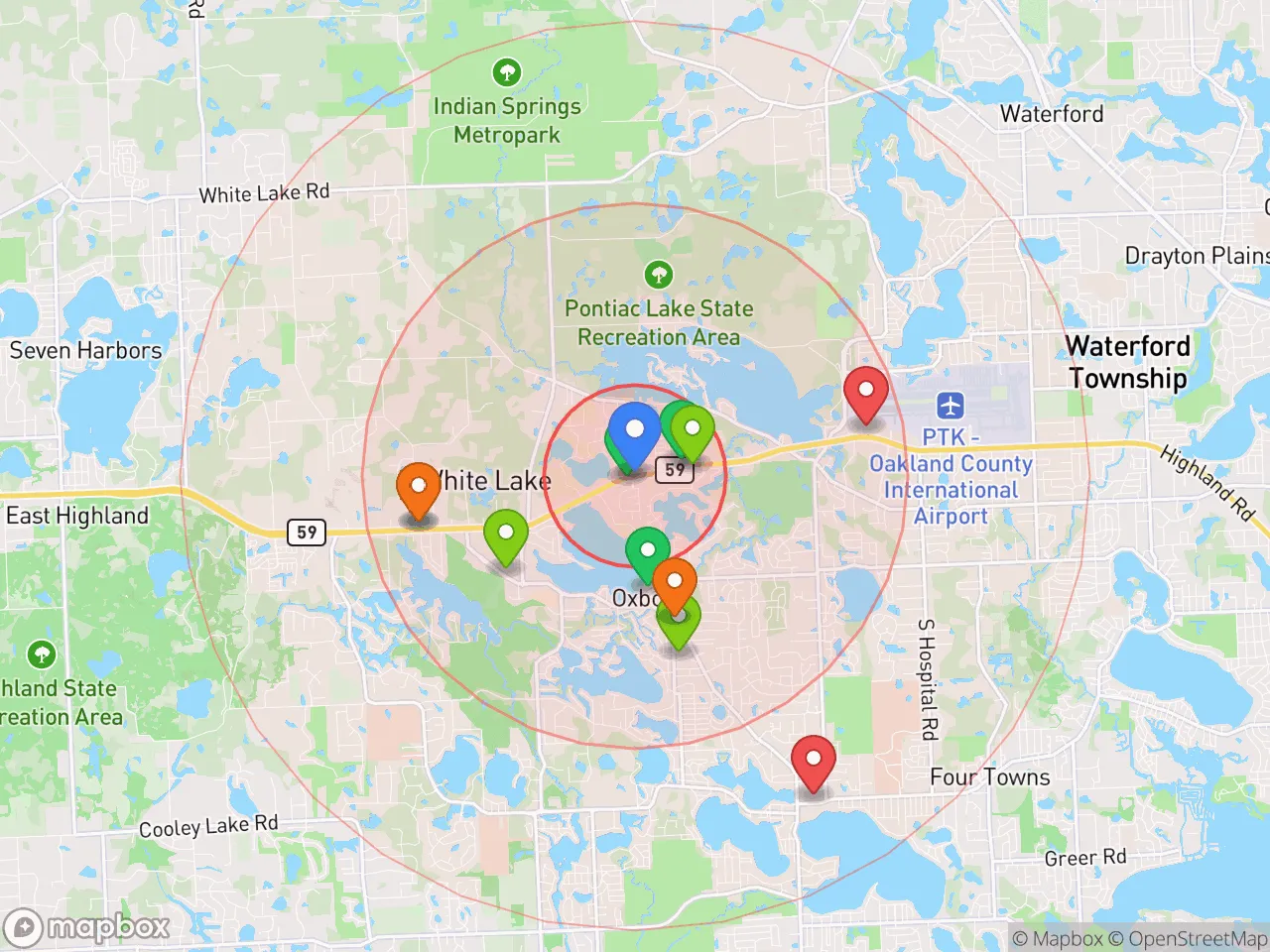 Hood Index scan area
