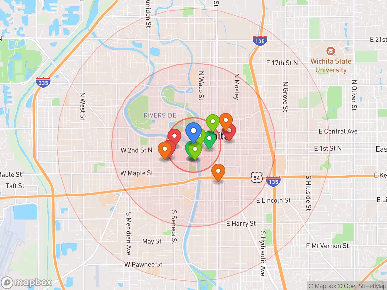 Hood Index scan area