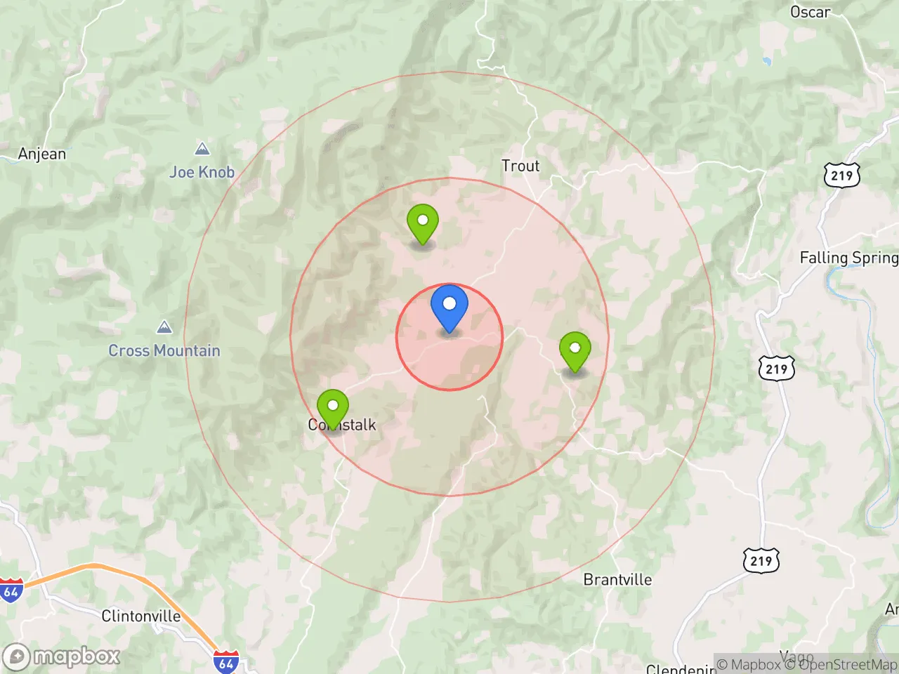 Hood Index scan area