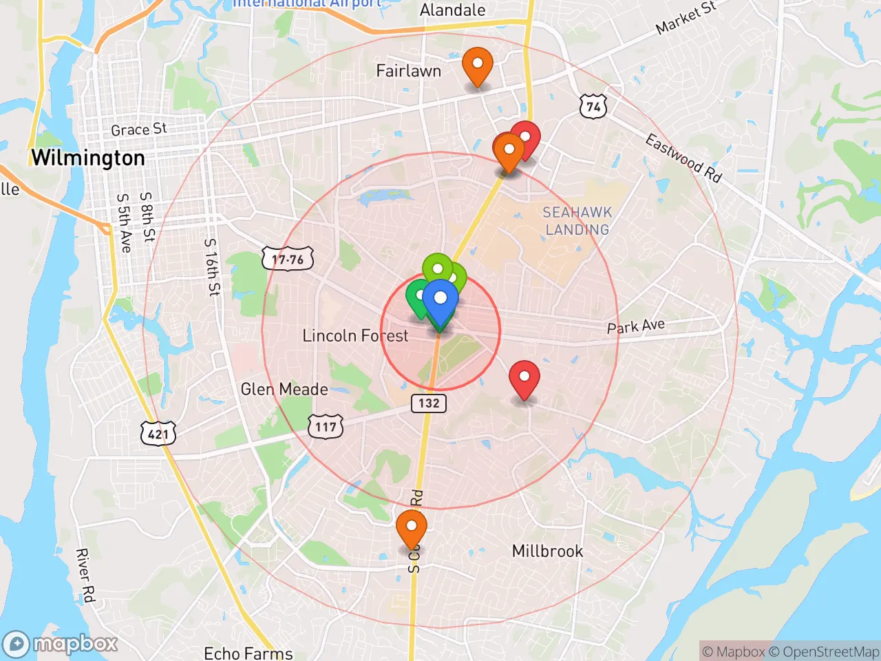 Hood Index scan area