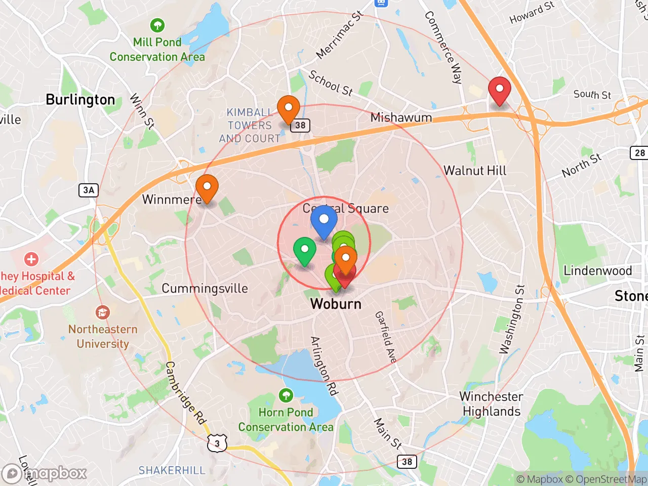 Hood Index scan area