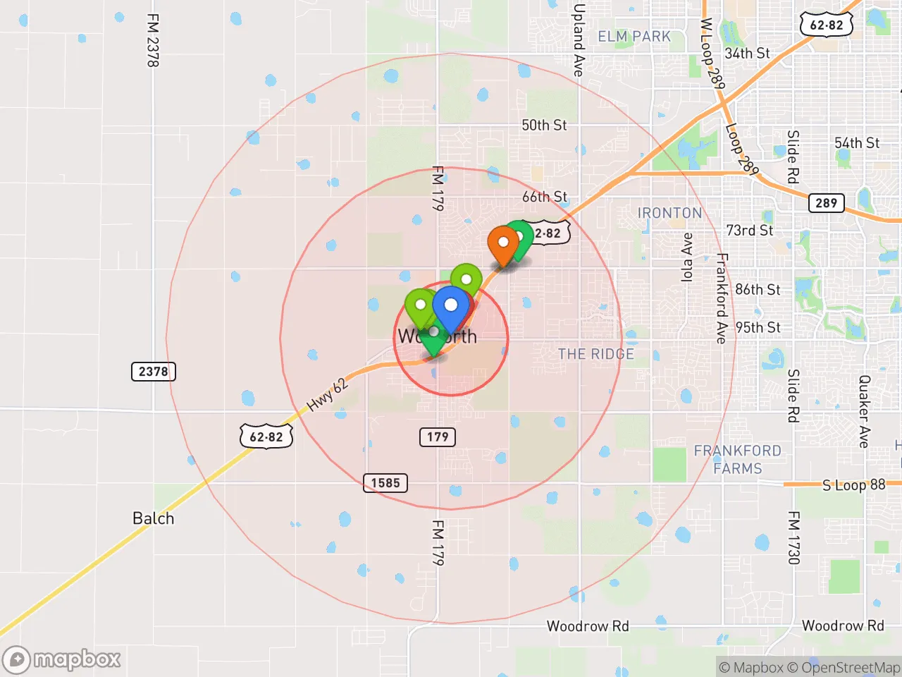 Hood Index scan area