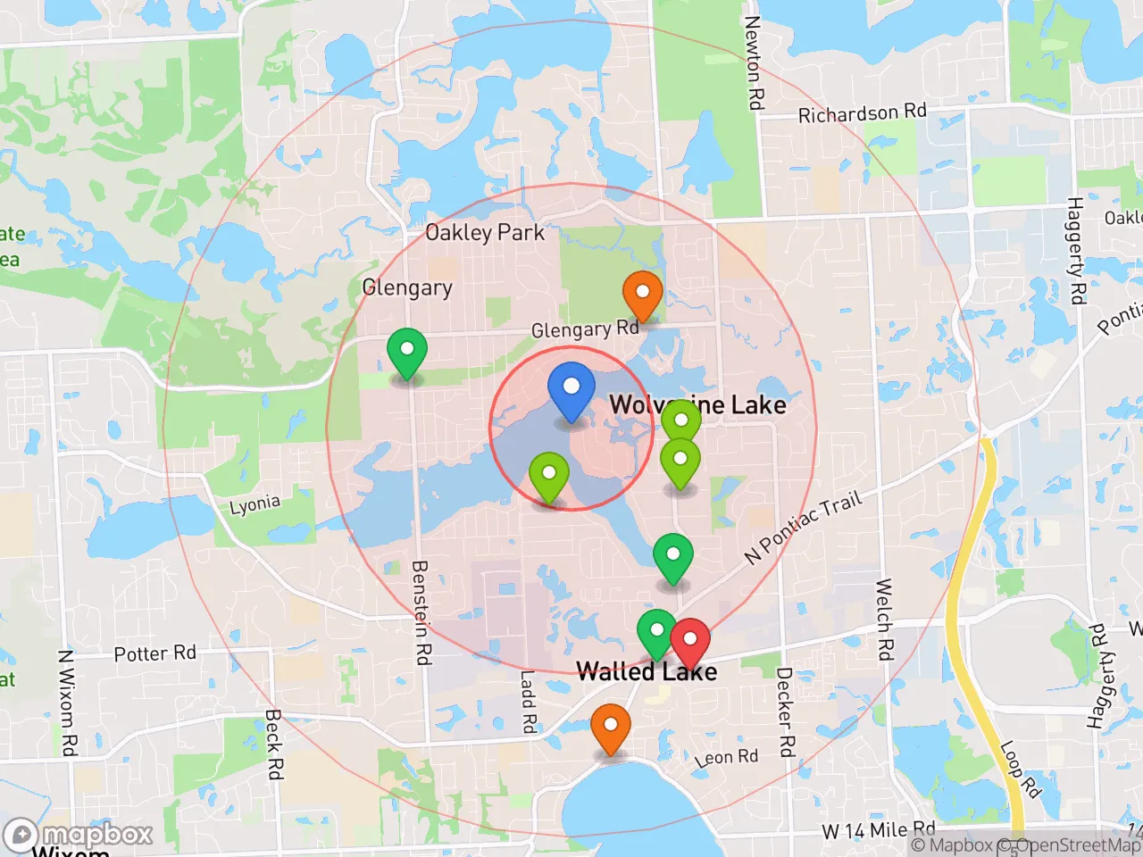 Hood Index scan area