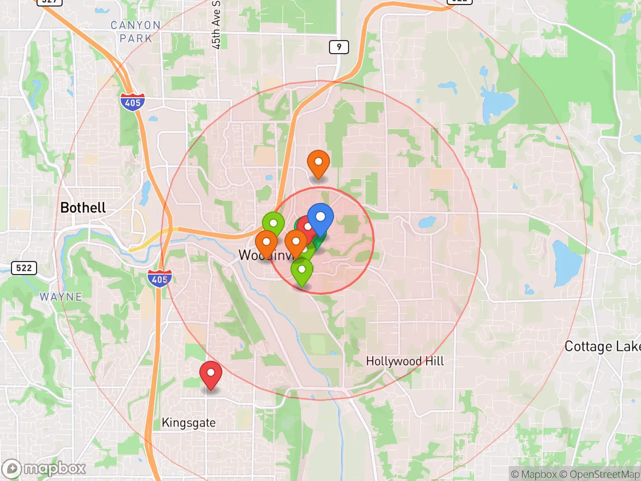 Hood Index scan area
