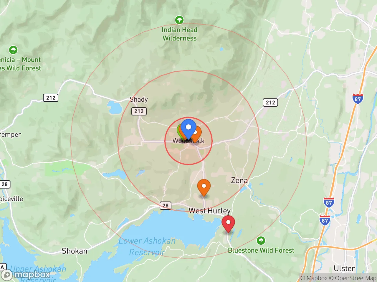 Hood Index scan area