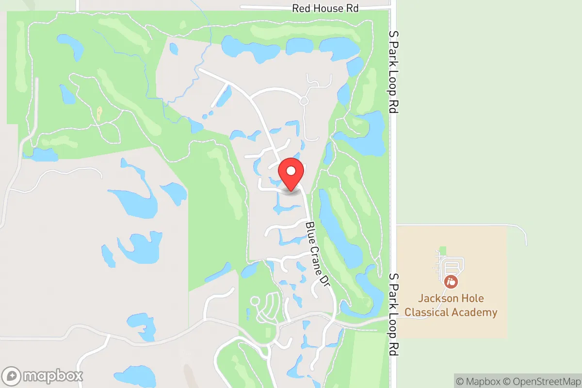 Map centered at 43.4447, -110.8180