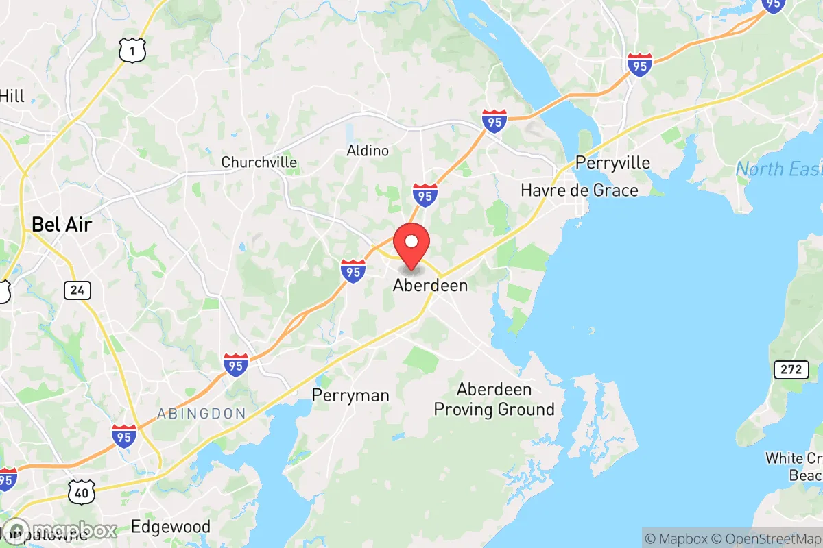 Map centered at 39.5164, -76.1738