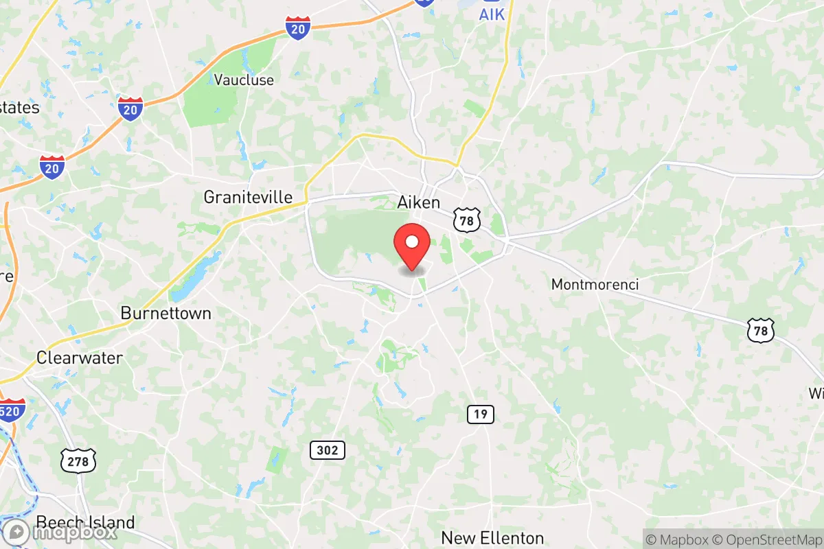 Map centered at 33.5315, -81.7259