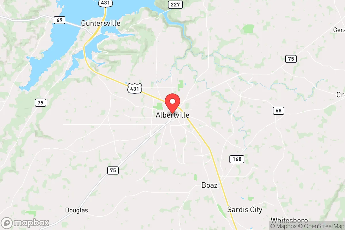 Map centered at 34.2633, -86.2108