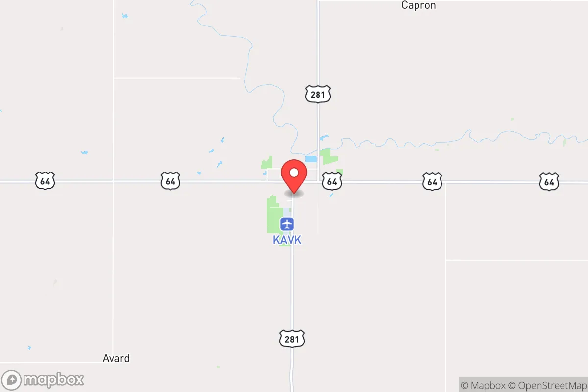 Map centered at 36.7896, -98.6649