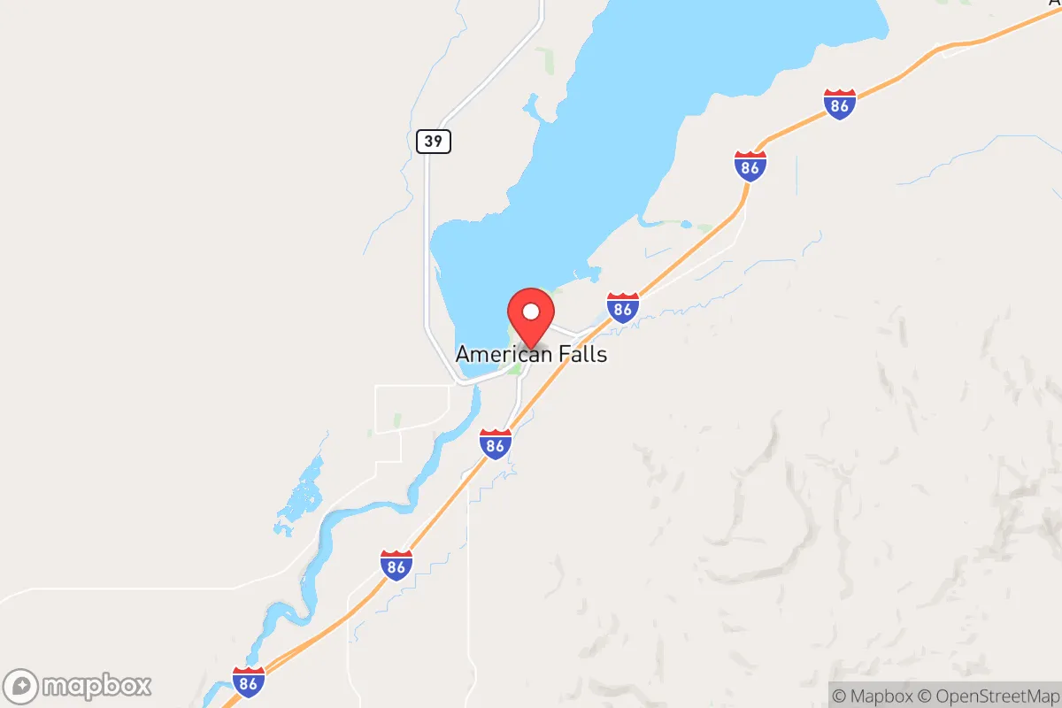 Map centered at 42.7828, -112.8542