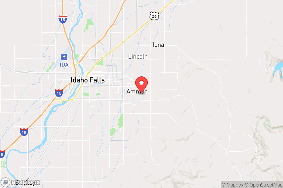 Map centered at 43.4740, -111.9577