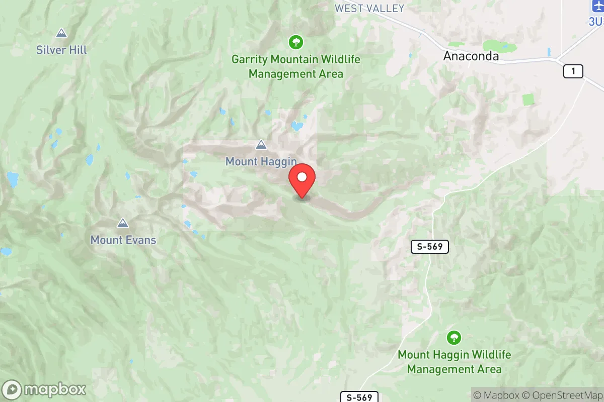 Map centered at 46.0607, -113.0685