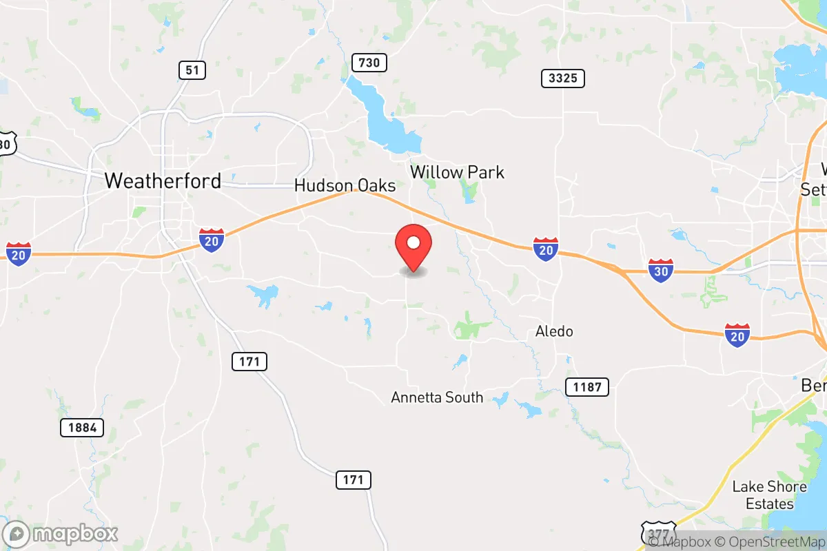 Map centered at 32.7193, -97.6724