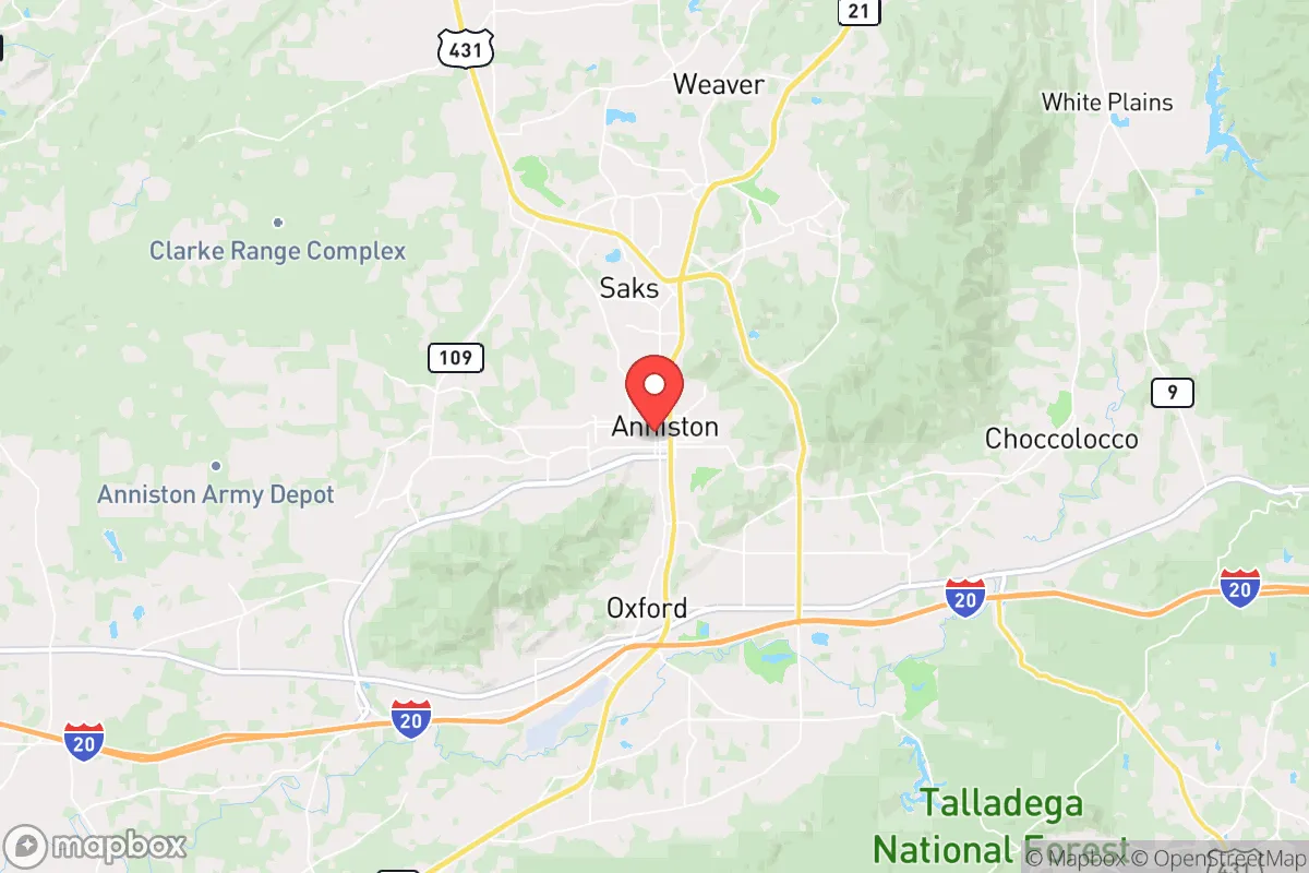 Map centered at 33.6712, -85.8135