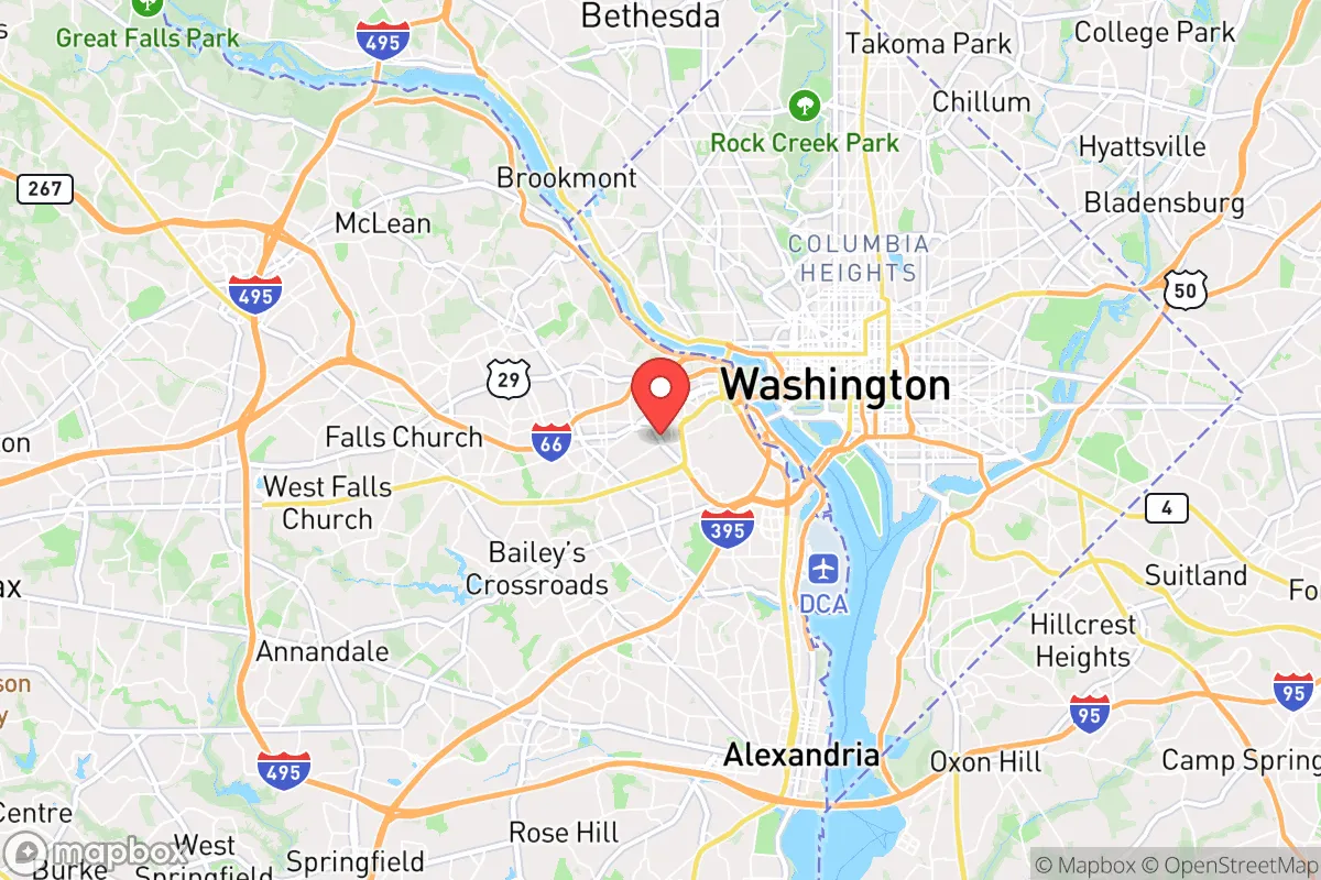 Map centered at 38.8816, -77.0910