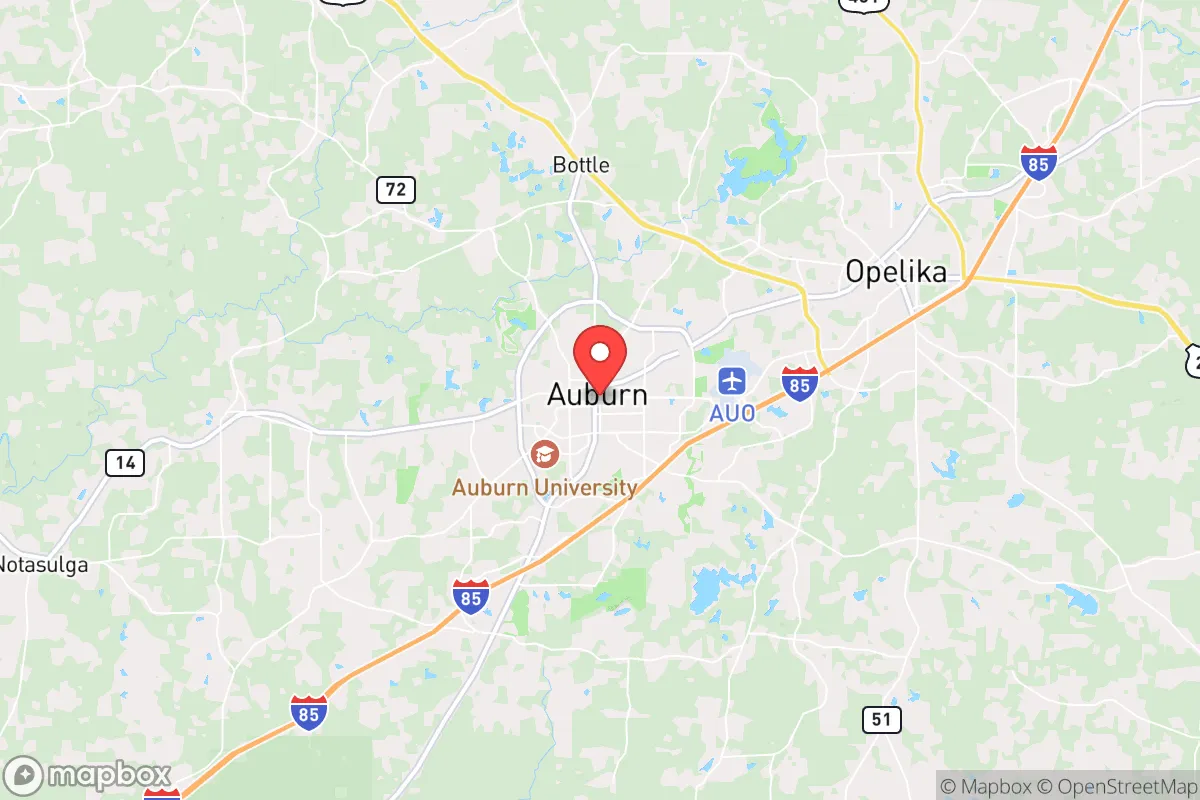 Map centered at 32.6077, -85.4912