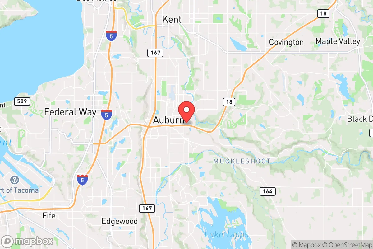 Map centered at 47.3041, -122.2106