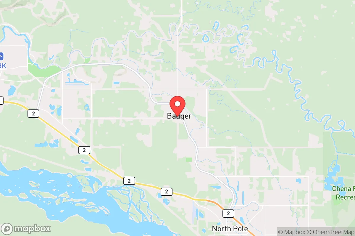 Map centered at 64.8059, -147.4100