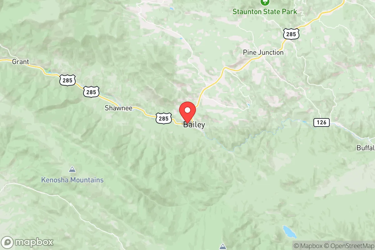 Map centered at 39.4061, -105.4786