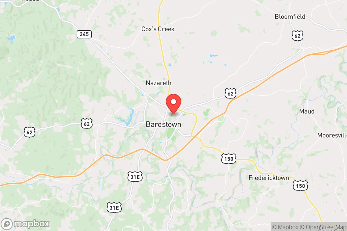 Map centered at 37.8175, -85.4550