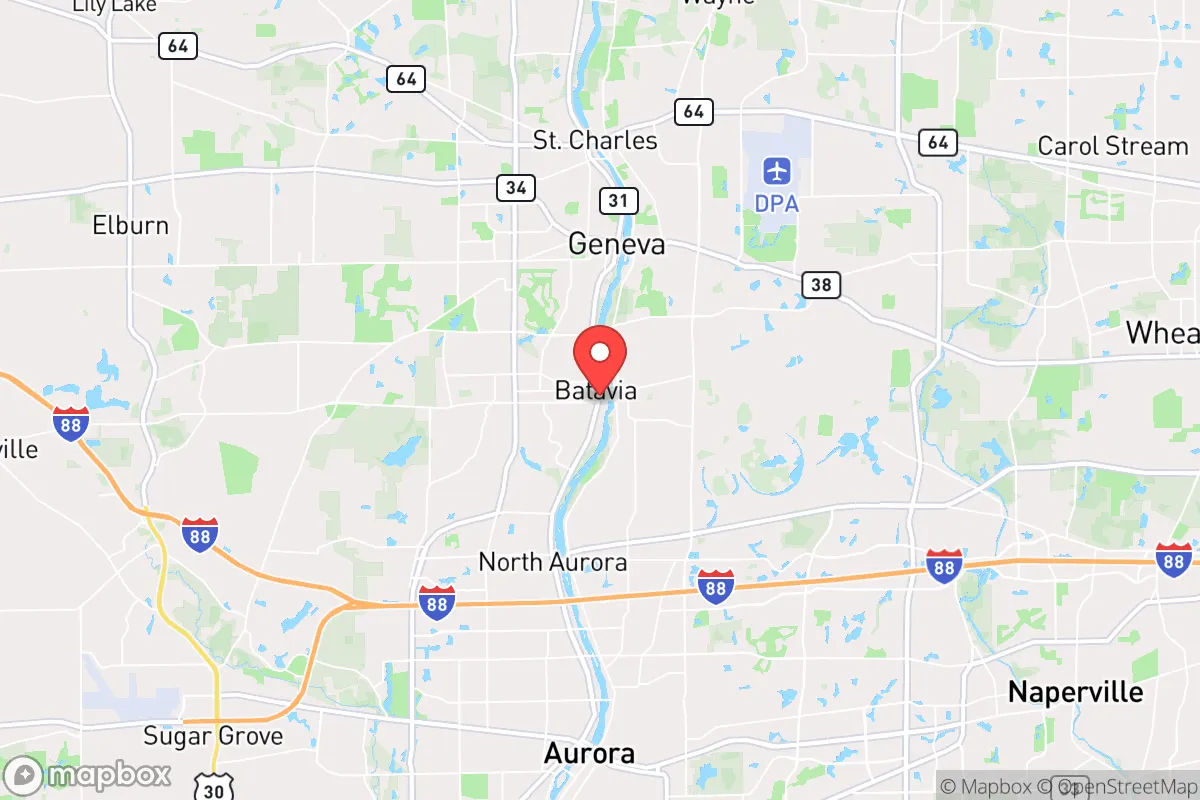 Map centered at 41.8475, -88.3111