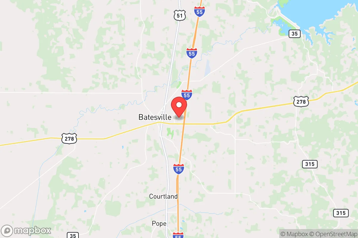 Map centered at 34.3147, -89.9249