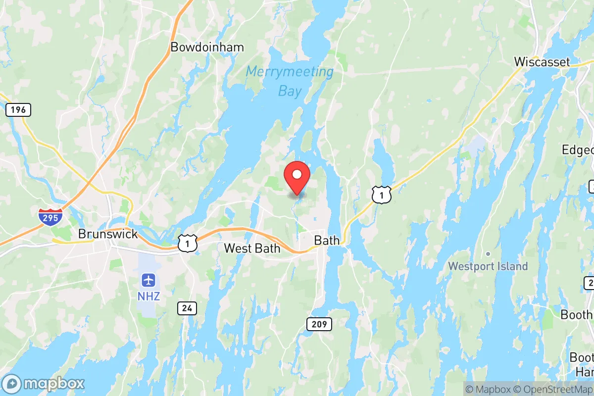 Map centered at 43.9345, -69.8346