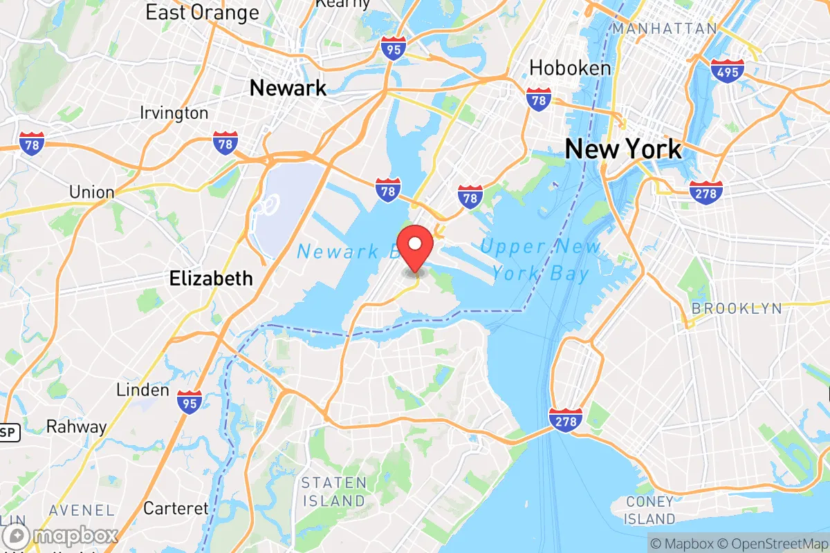 Map centered at 40.6647, -74.1093