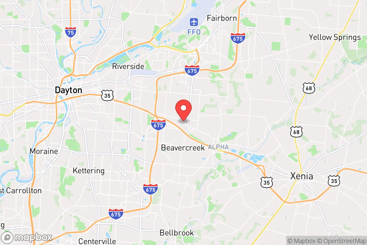 Map centered at 39.7310, -84.0624