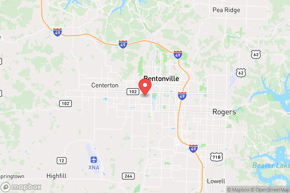 Map centered at 36.3524, -94.2317