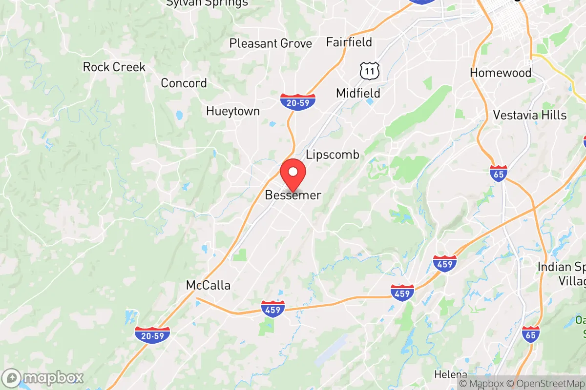 Map centered at 33.3710, -86.9725