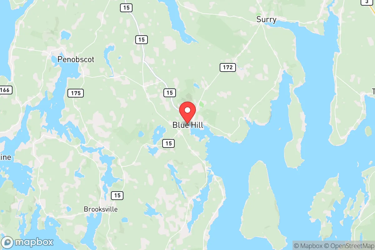 Map centered at 44.4130, -68.5883