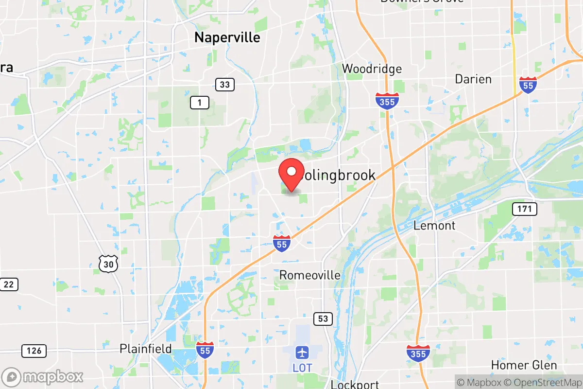 Map centered at 41.6900, -88.1024