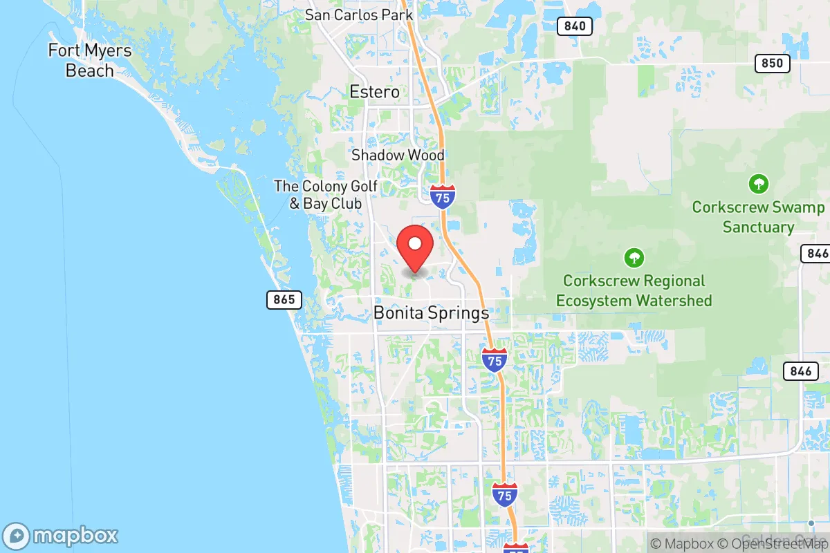 Map centered at 26.3559, -81.7866