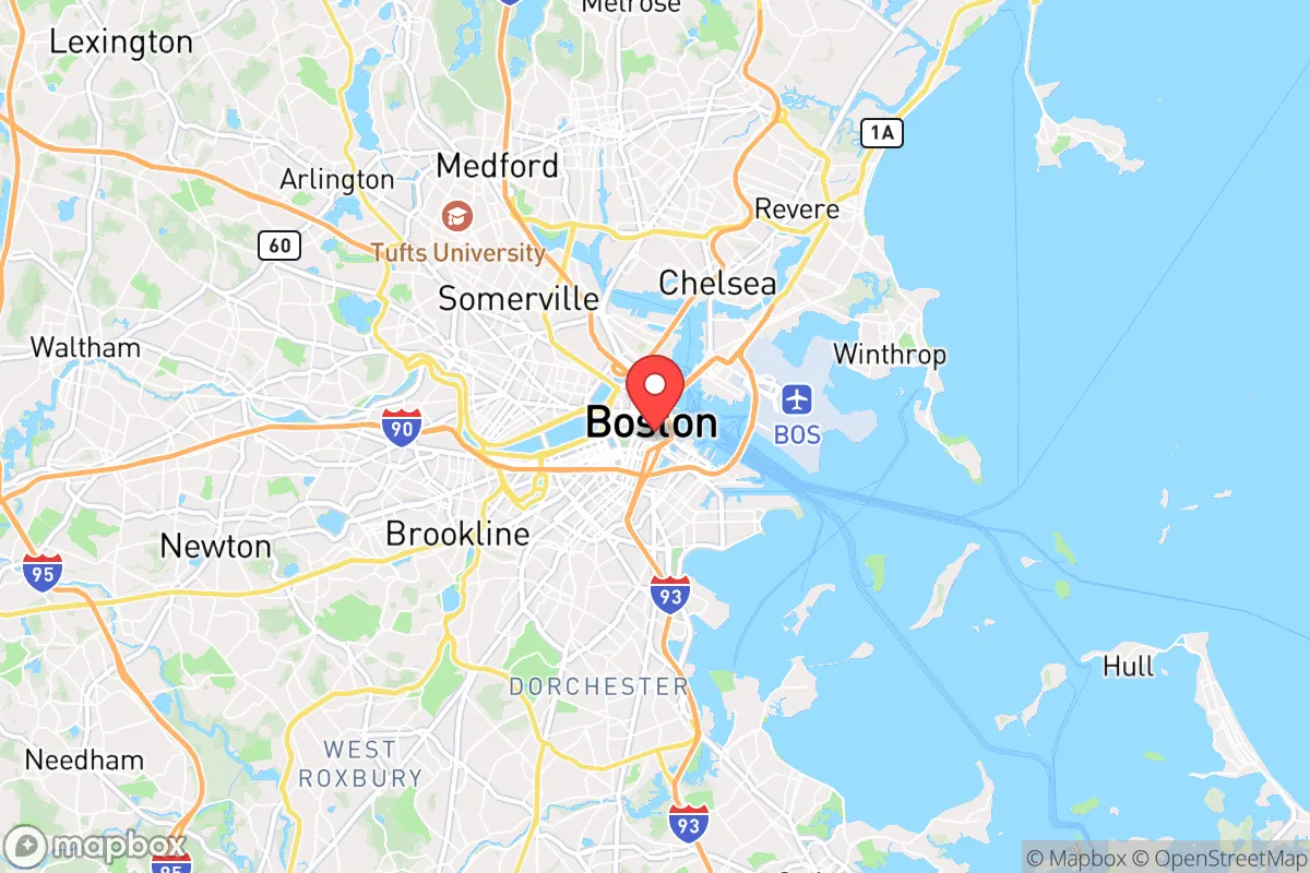 Map centered at 42.3323, -71.0165