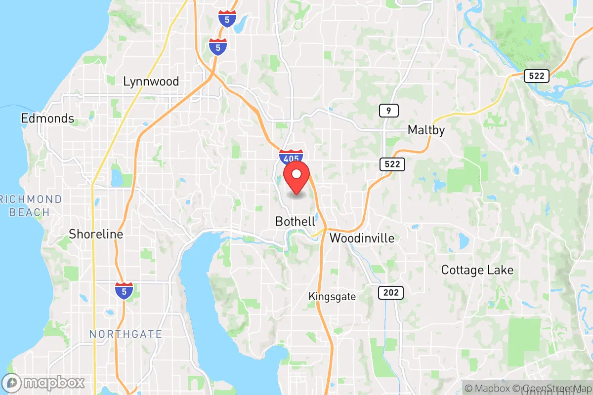 Map centered at 47.7735, -122.2044