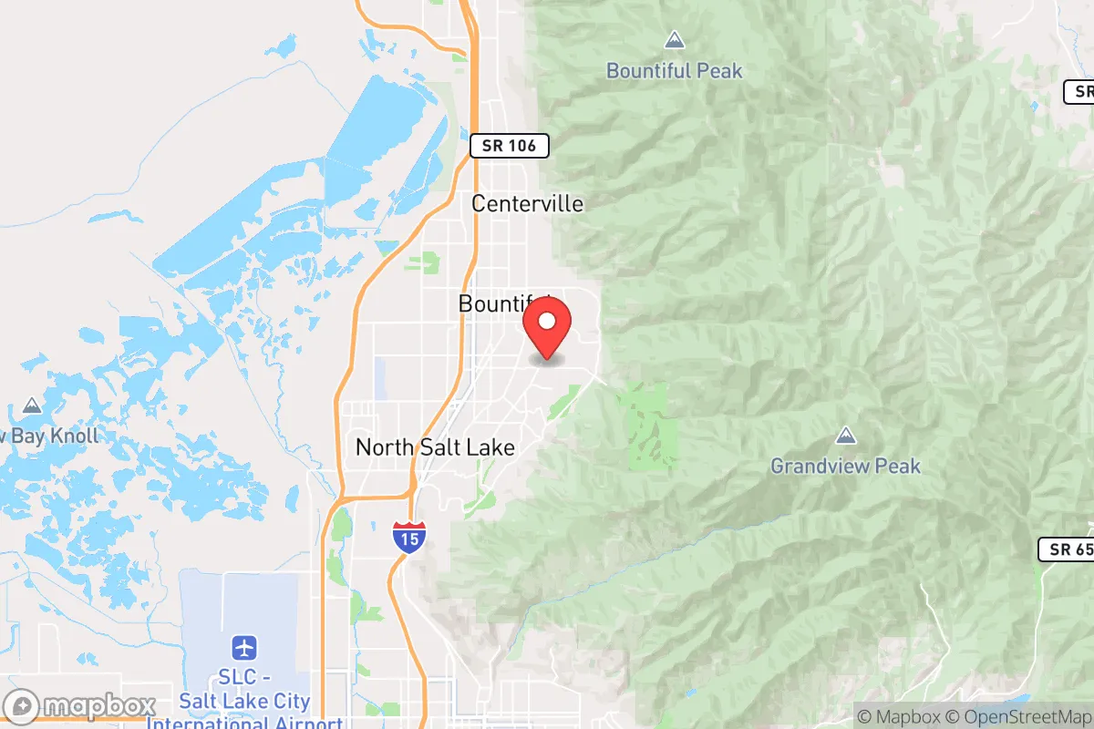 Map centered at 40.8721, -111.8647