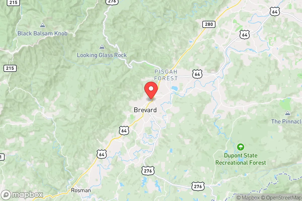 Map centered at 35.2440, -82.7264