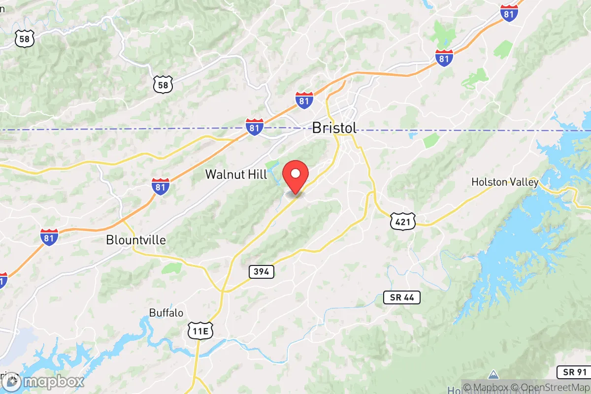 Map centered at 36.5572, -82.2154