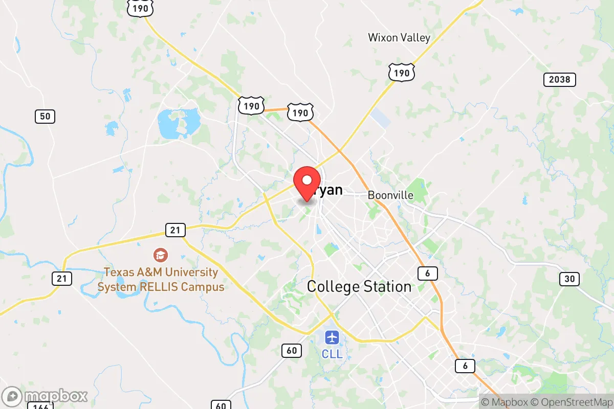 Map centered at 30.6657, -96.3806