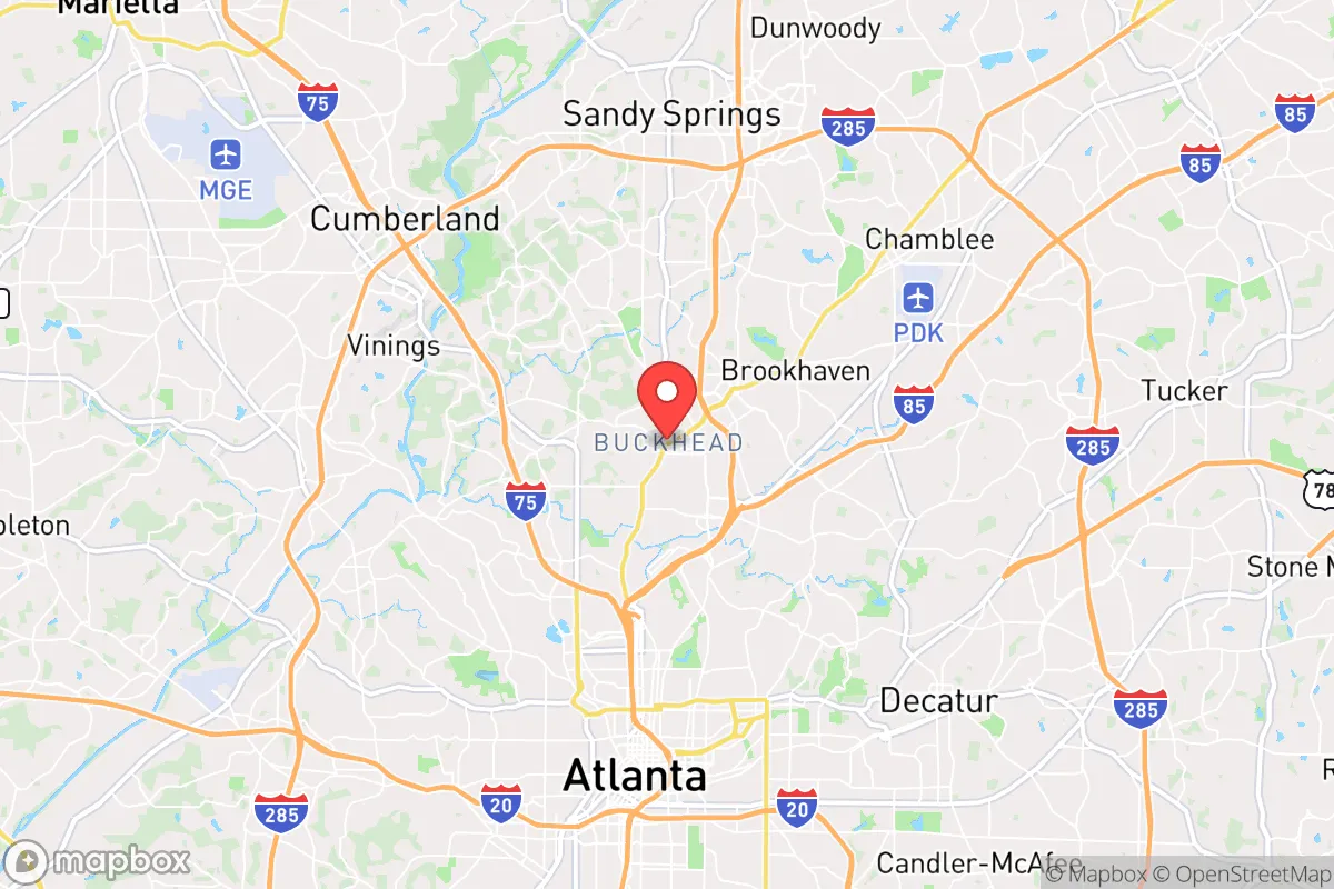Map centered at 33.8394, -84.3799