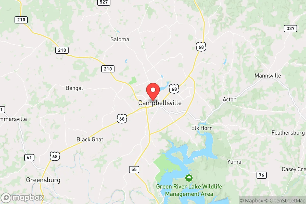 Map centered at 37.3443, -85.3511