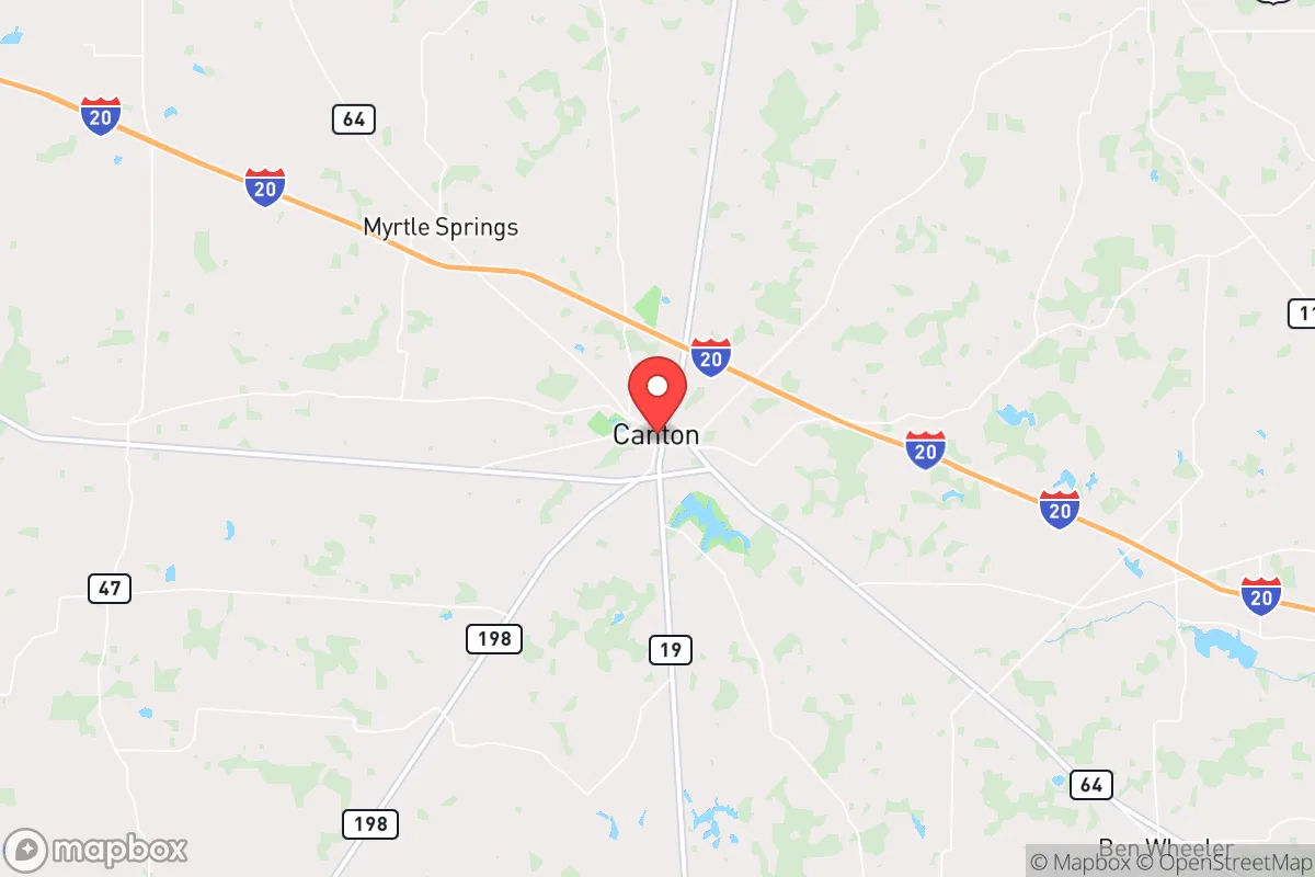 Map centered at 32.5546, -95.8636