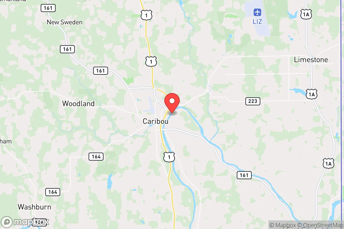 Map centered at 46.8661, -67.9920